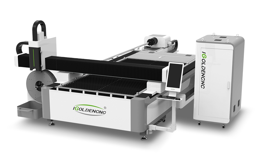 Dual-use fiber laser cutting machine iGR-FT